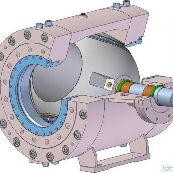 Турбинные шариковые клапаны типа SPV-3P-M